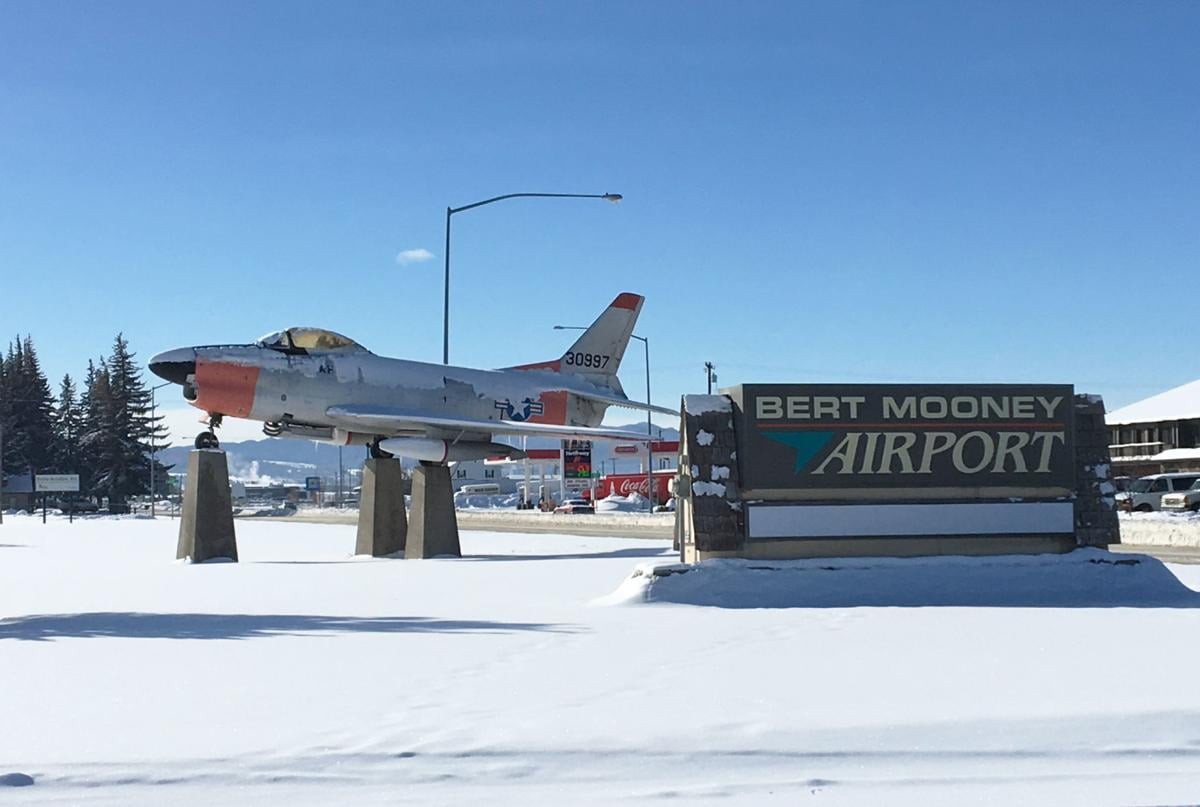 Bert Mooney Airport Sign