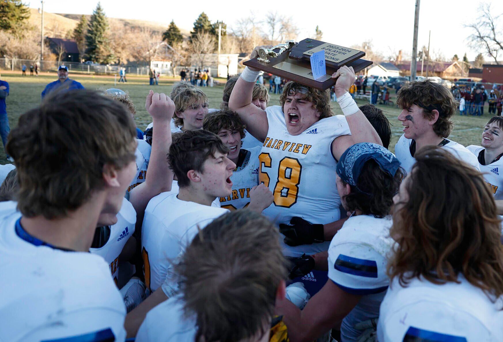 Fairview Warriors Win 8-Man Football Championship with 40-28 Victory