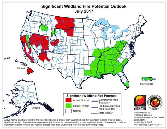 Fire outlook