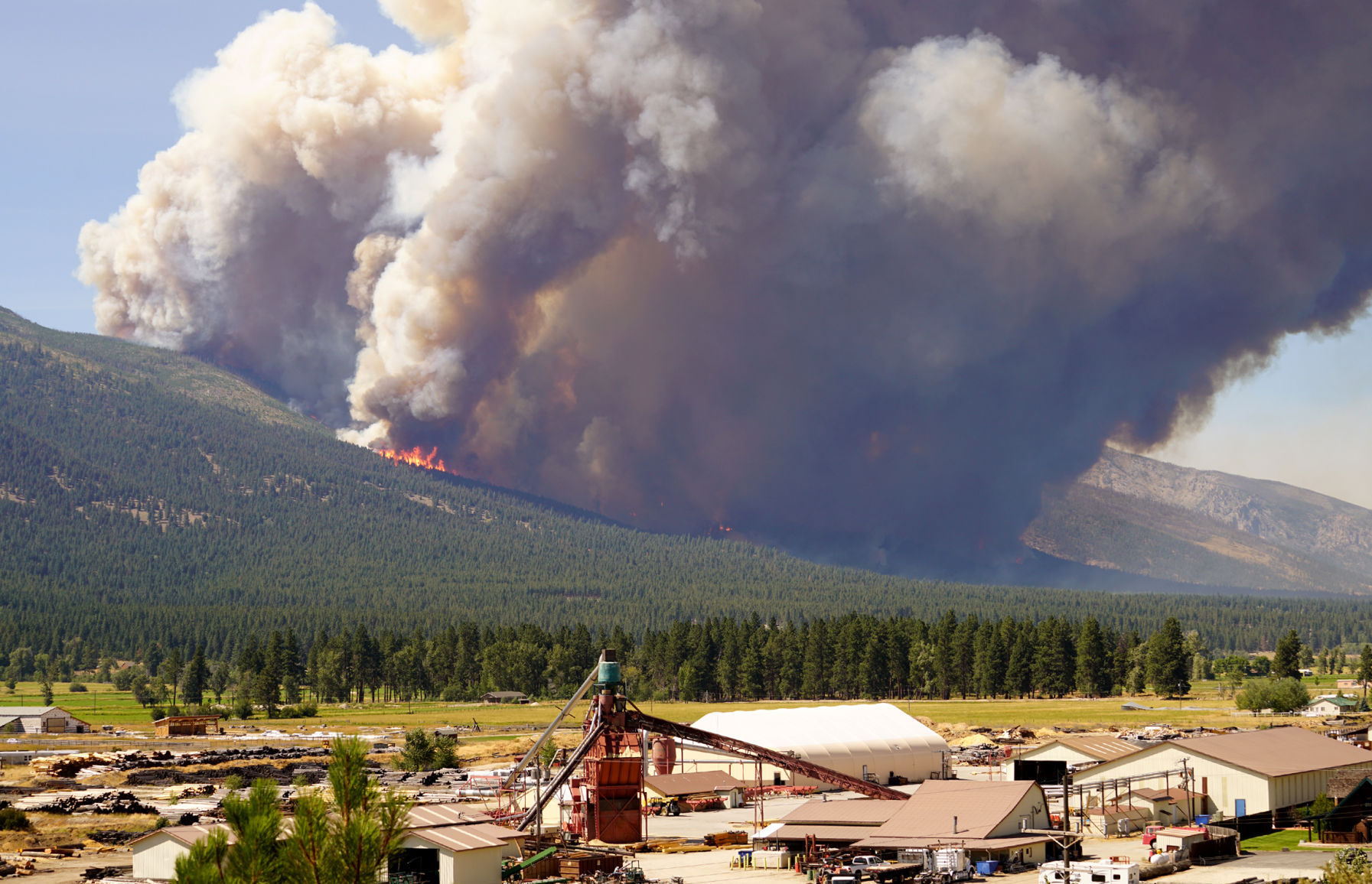 UPDATED: Structures Destroyed, Hundreds Evacuated As Hamilton Fire ...