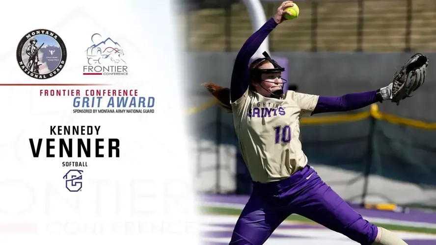 Kennedy Venner Earns Inaugural Frontier Softball Grit Award