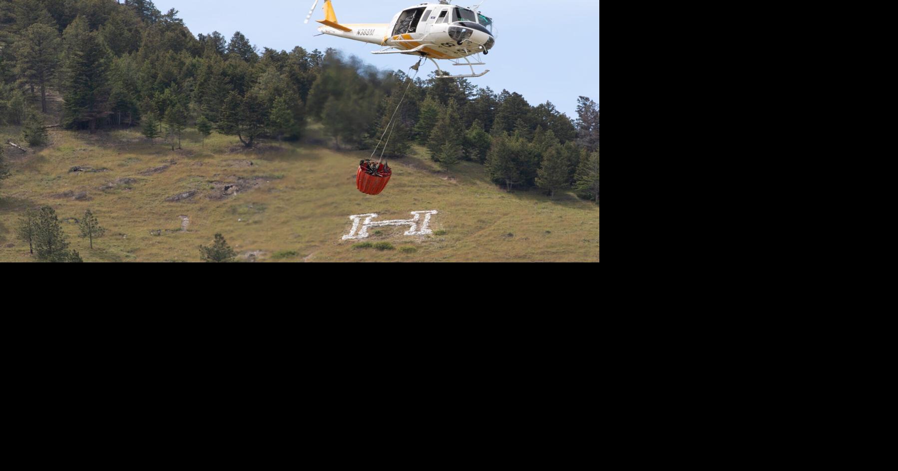 Crews knock down wildfire on Mount Helena