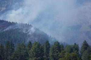 Black Mountain fire northwest of Lincoln now listed at 120 acres