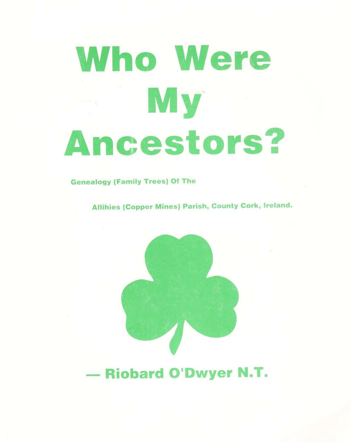 Who Were My Ancestors