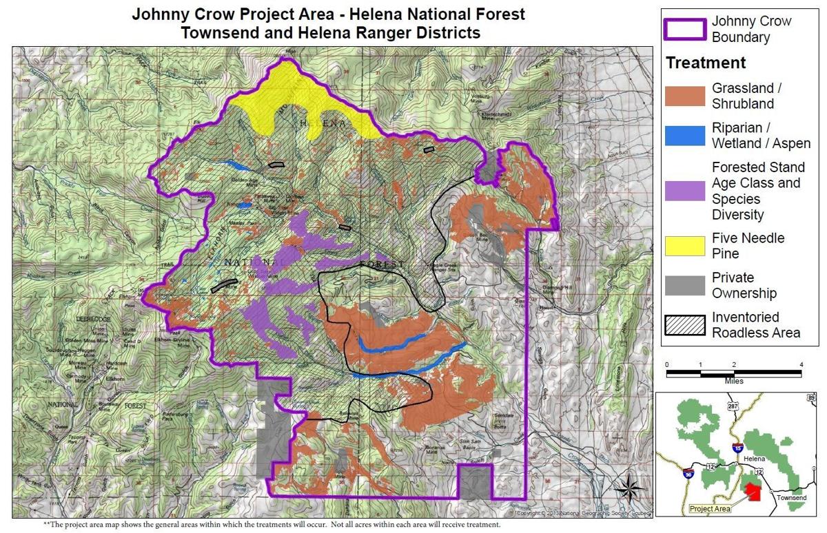 Forest Service proposing 13,500-acre project in Elkhorn Mountains ...