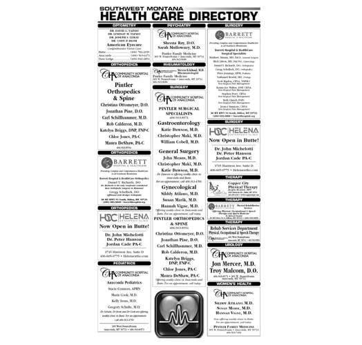 Health Care Directory Page 2