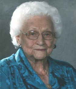 Frances ‘Fannie’ Elvira Leding, 103