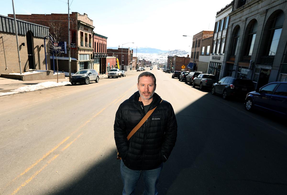 Author and Montana Tech professor Michael Masters