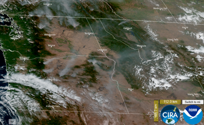 Wildfire Smoke Air Quality Update: July 30, 2026 at 3:15pm