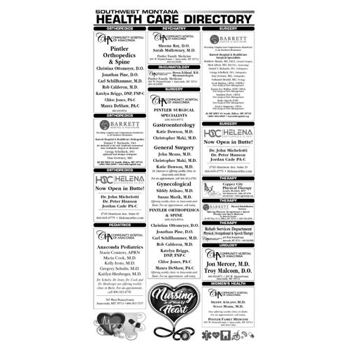 Health Directory Page 2