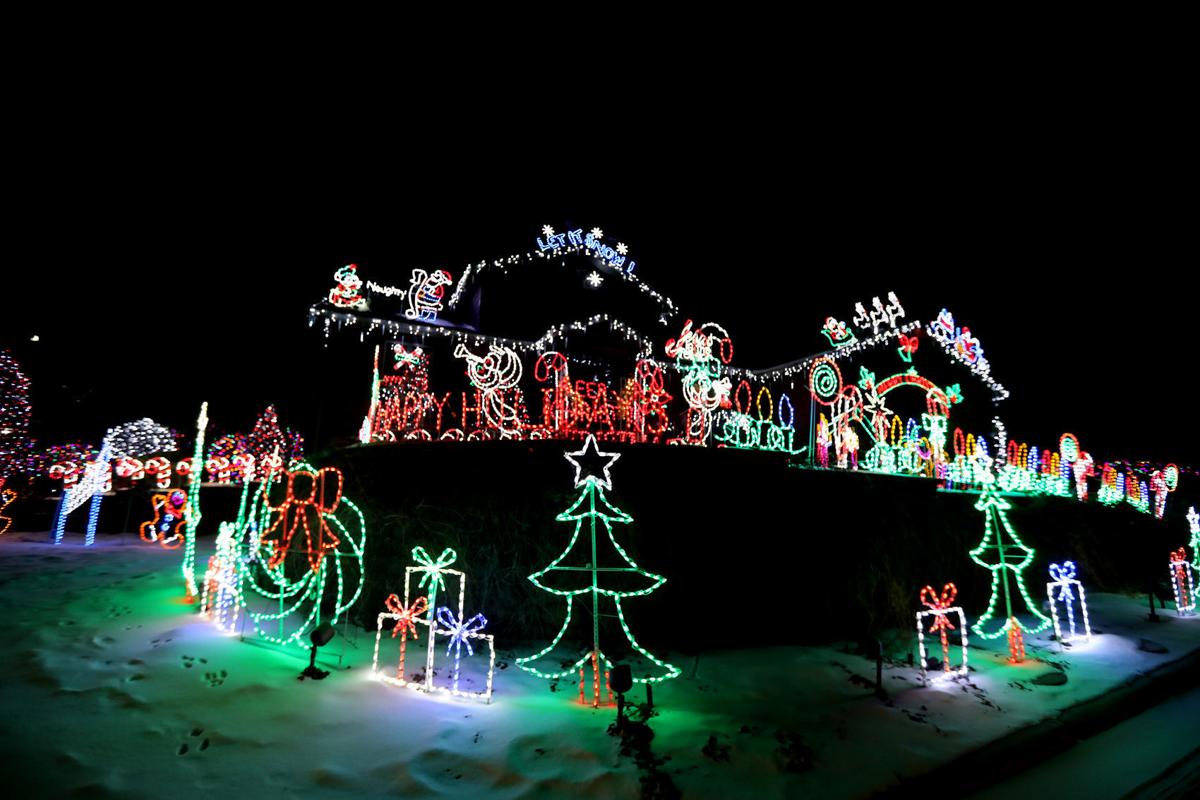 Butte residents deck the streets with holiday light displays