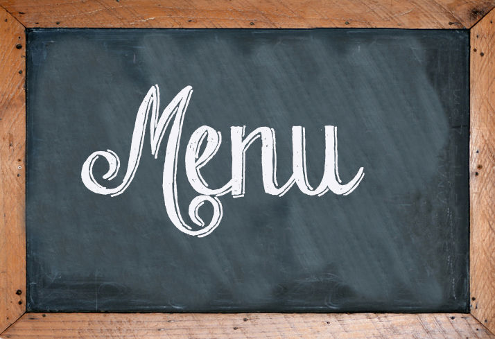 Senior lunch menus listed
