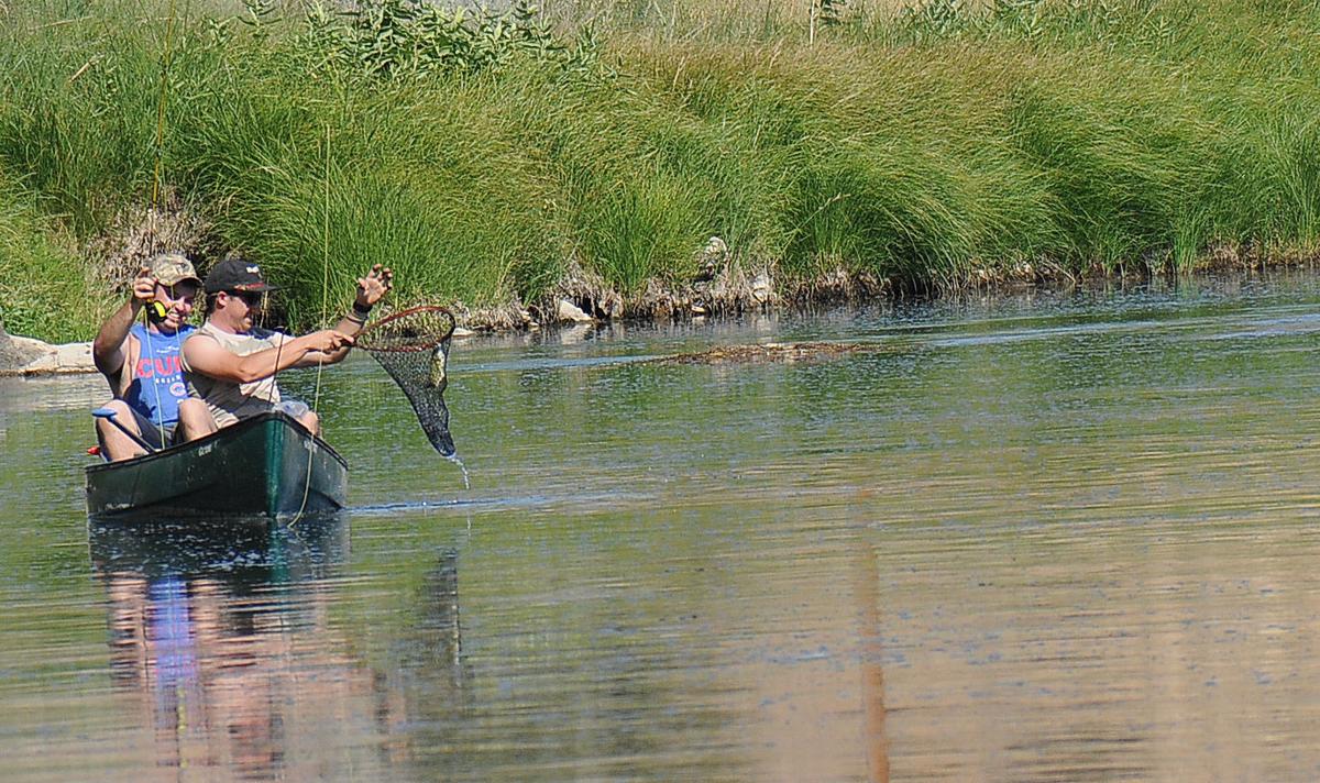 Tongue River country Stark, brittle, and, theoretically, a fishing