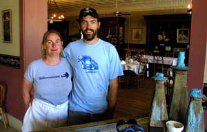 Restaurant owners find ‘lost love' in small-town setting 