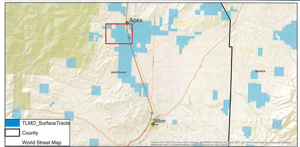 Solar project north of Dillon