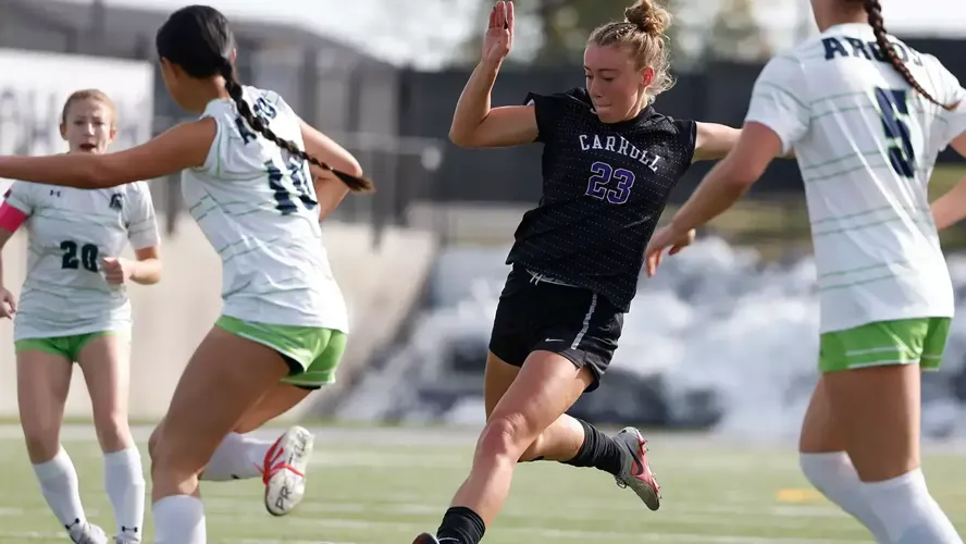 Carroll Soccer Teams Make Final Road Trip