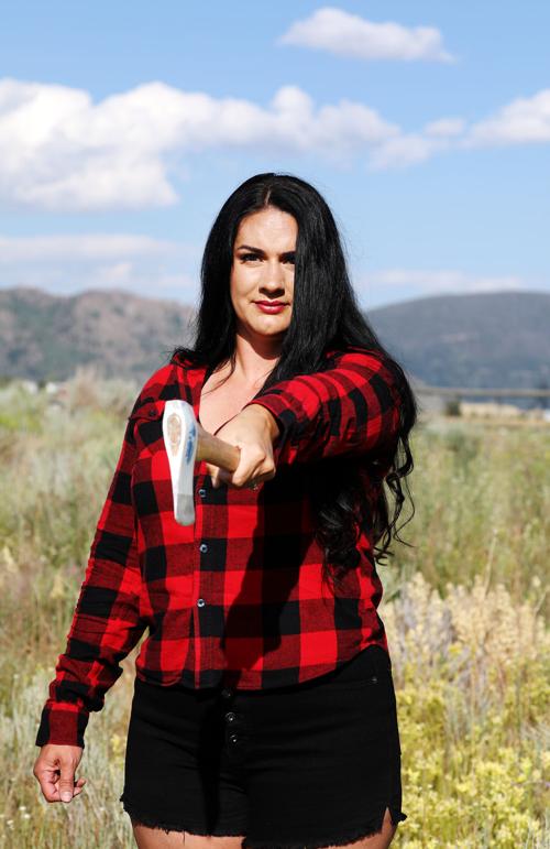 Butte woman opens axe throwing business