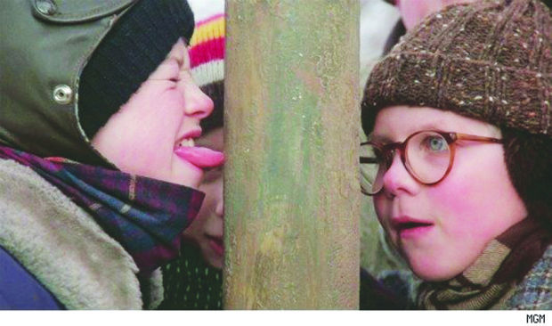 A ‘Christmas Story’? Local boy's tongue freezes to iron fence | Local | mtstandard.com
