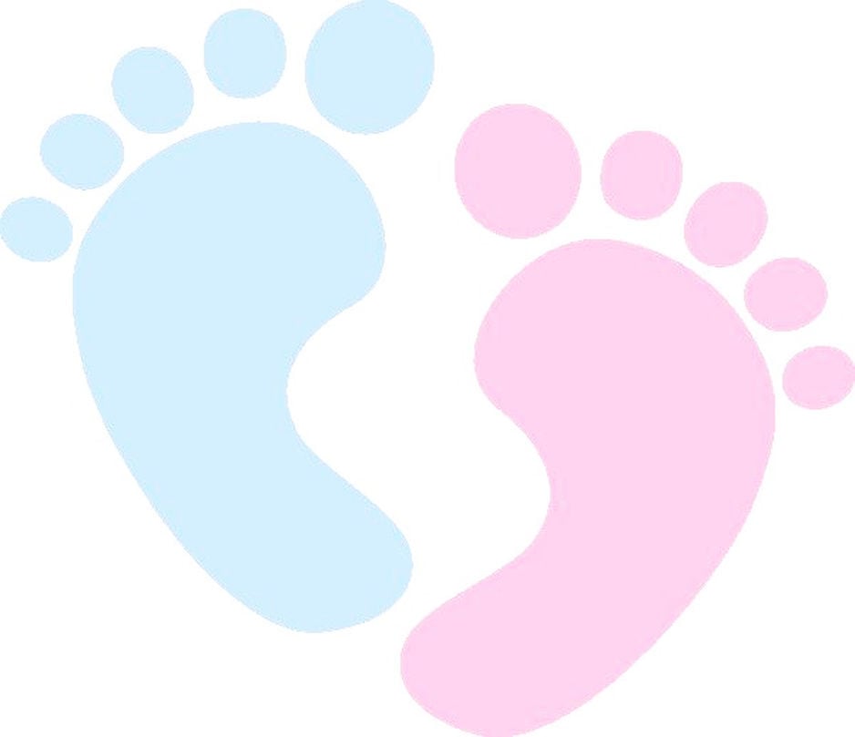 Baby footprints