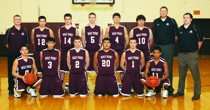 College Point Wolves State B boys: Wolf Point Wolves