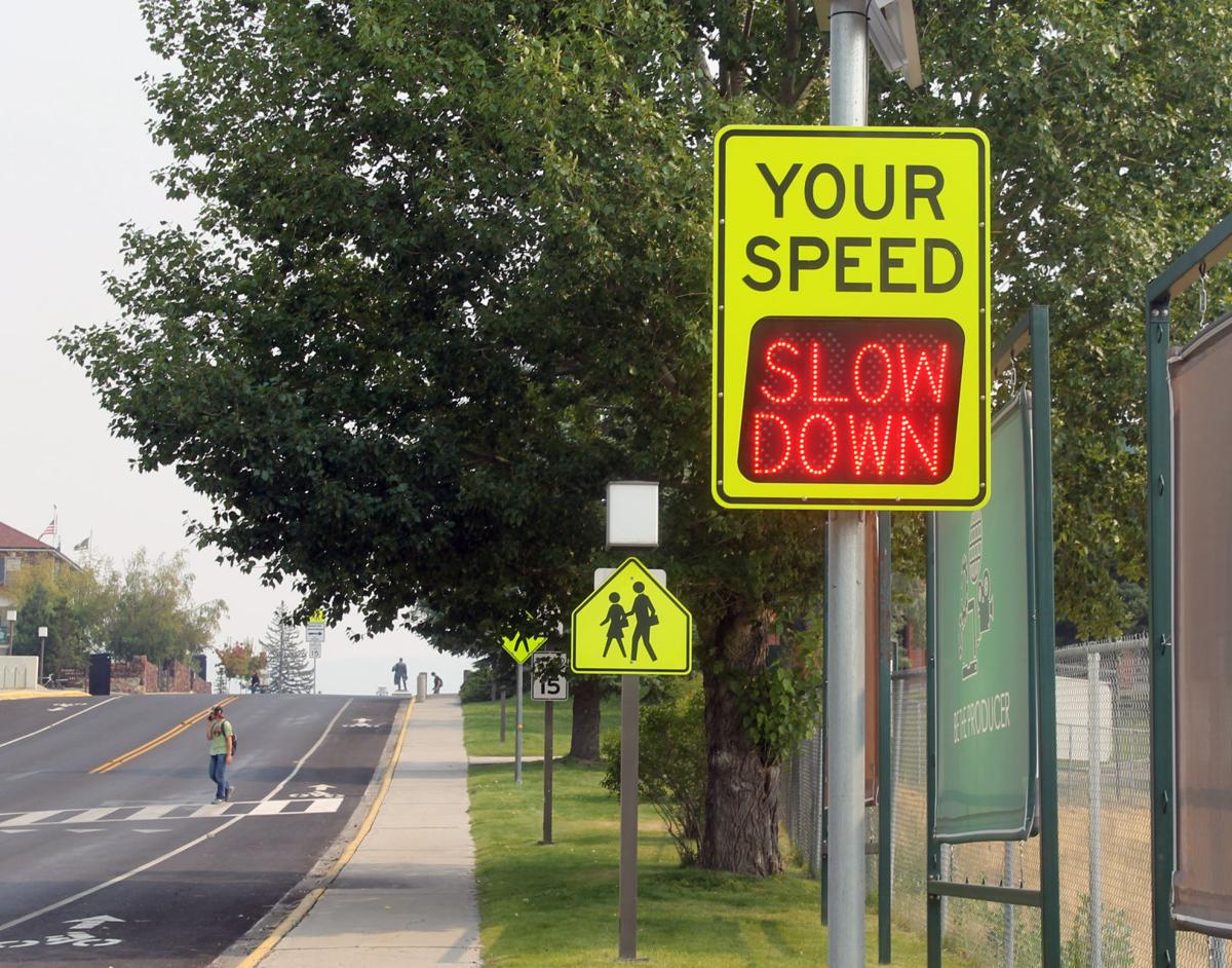 Slow down! Commissioner wants radar speed signs at Hillcrest School