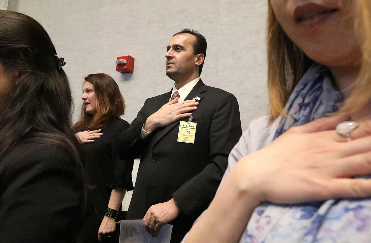 Nine new Canadian citizens sworn in before Toronto Blue Jays game