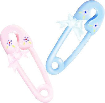 Baby safety pins