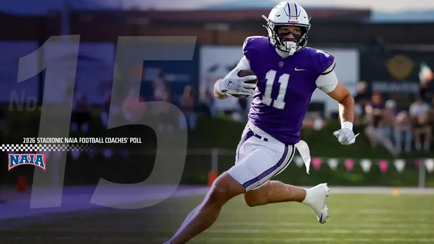 Saints Sit at No. 15 in First Regular Season NAIA Coaches' Poll