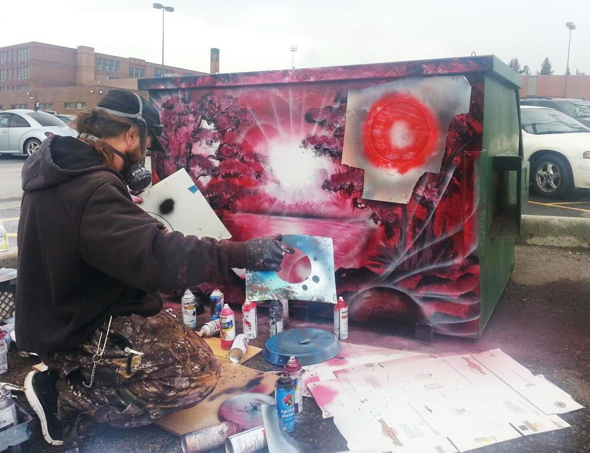 Art And The Dumpster Butte Is A Blank Canvas Local