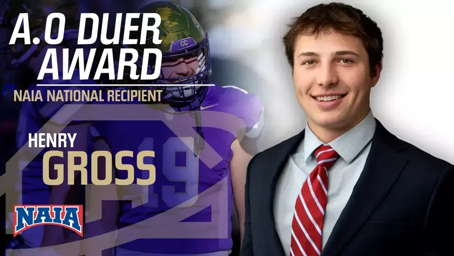 Henry Gross Named NAIA A.O. Duer Scholarship Award Winner