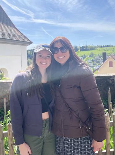 Distinguished Student:  Rebecca Radoicich		  Honored Educator:  Frau Wendy Schoonen