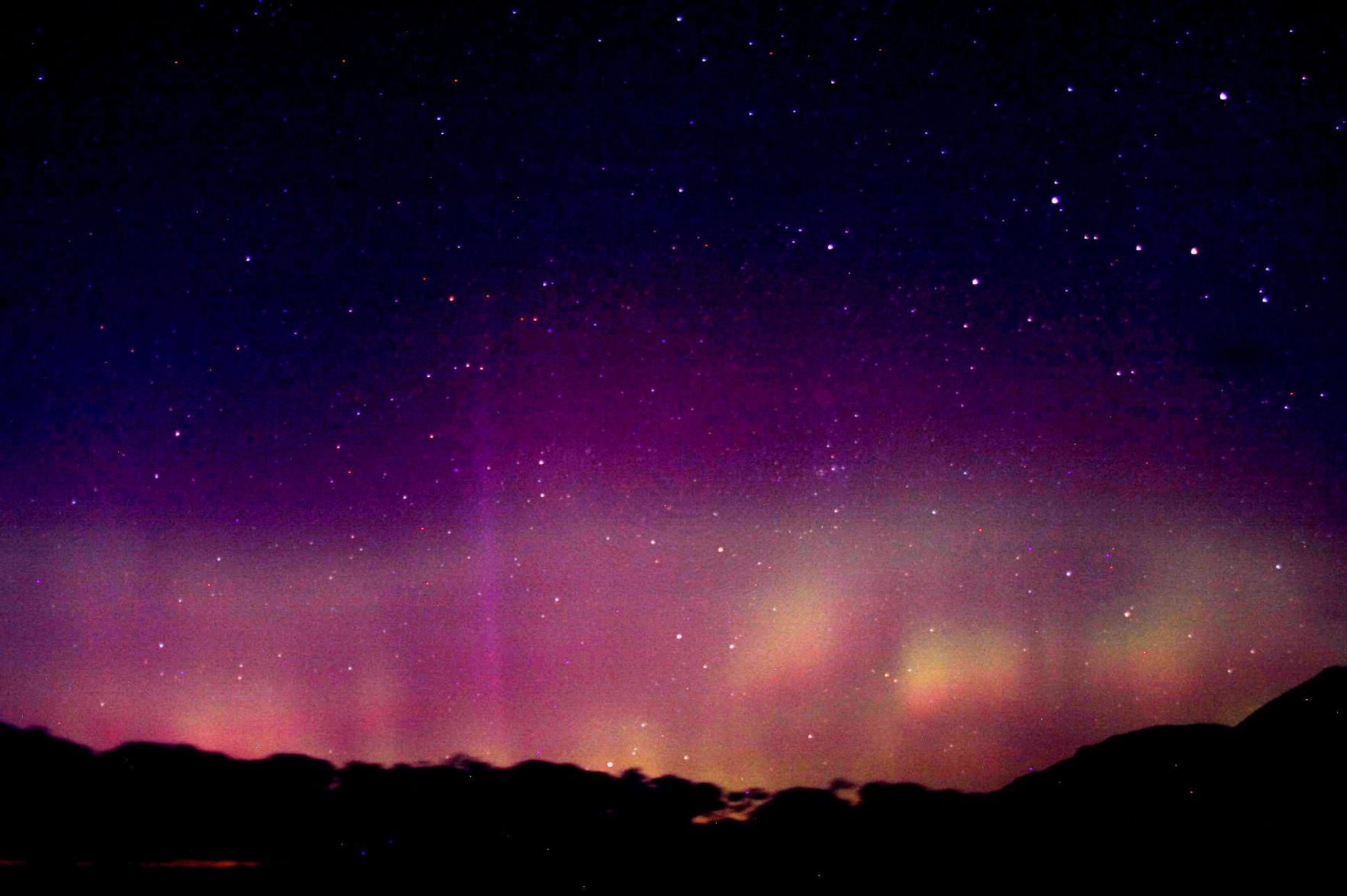 Northern Lights in a Montana sky 