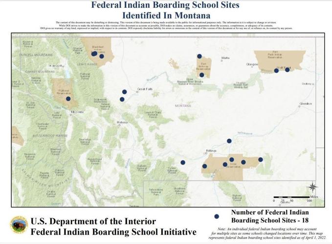 Montana Federal Indian Boarding Schools