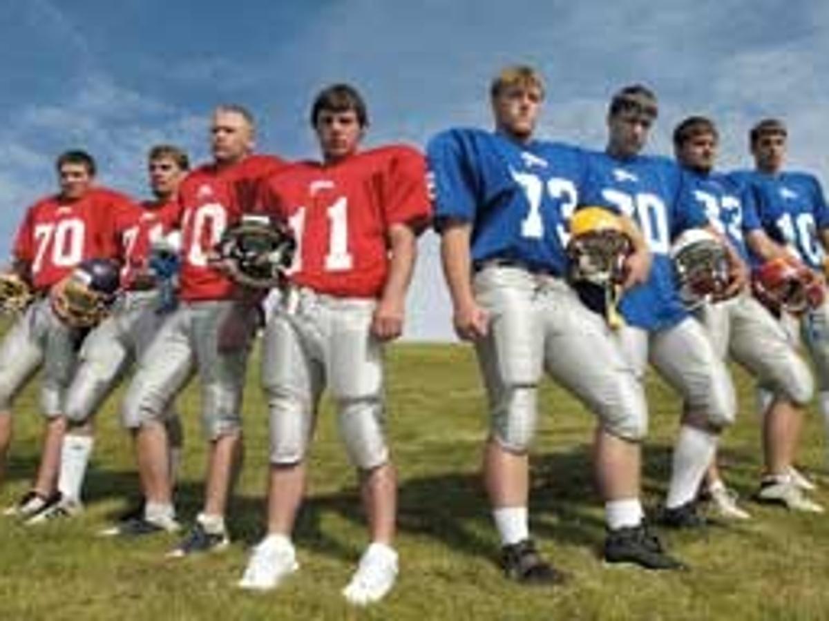 Captains My Captains Red And Blue Ready For Battle High School