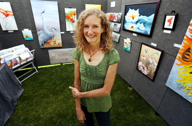 Crowds gather for Art in the Park in Anaconda; more to come Saturday