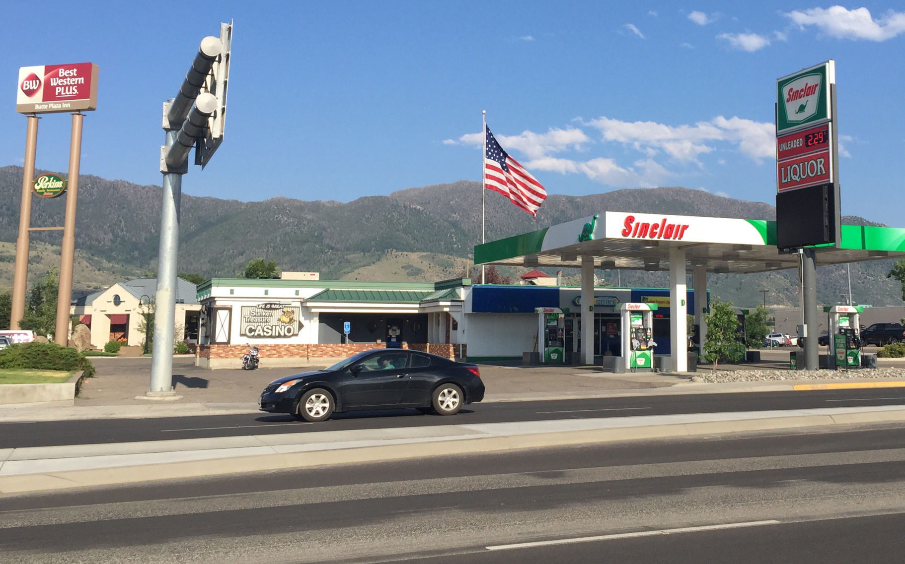 gas station near casino near brookings or