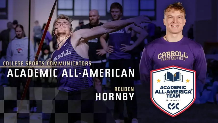 Rueben Hornby Named CSC Academic All-American