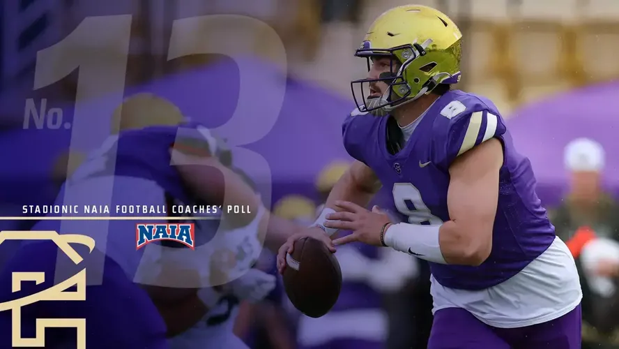 Saints Move Up Two Spots to No. 13 in NAIA FB Coaches' Poll