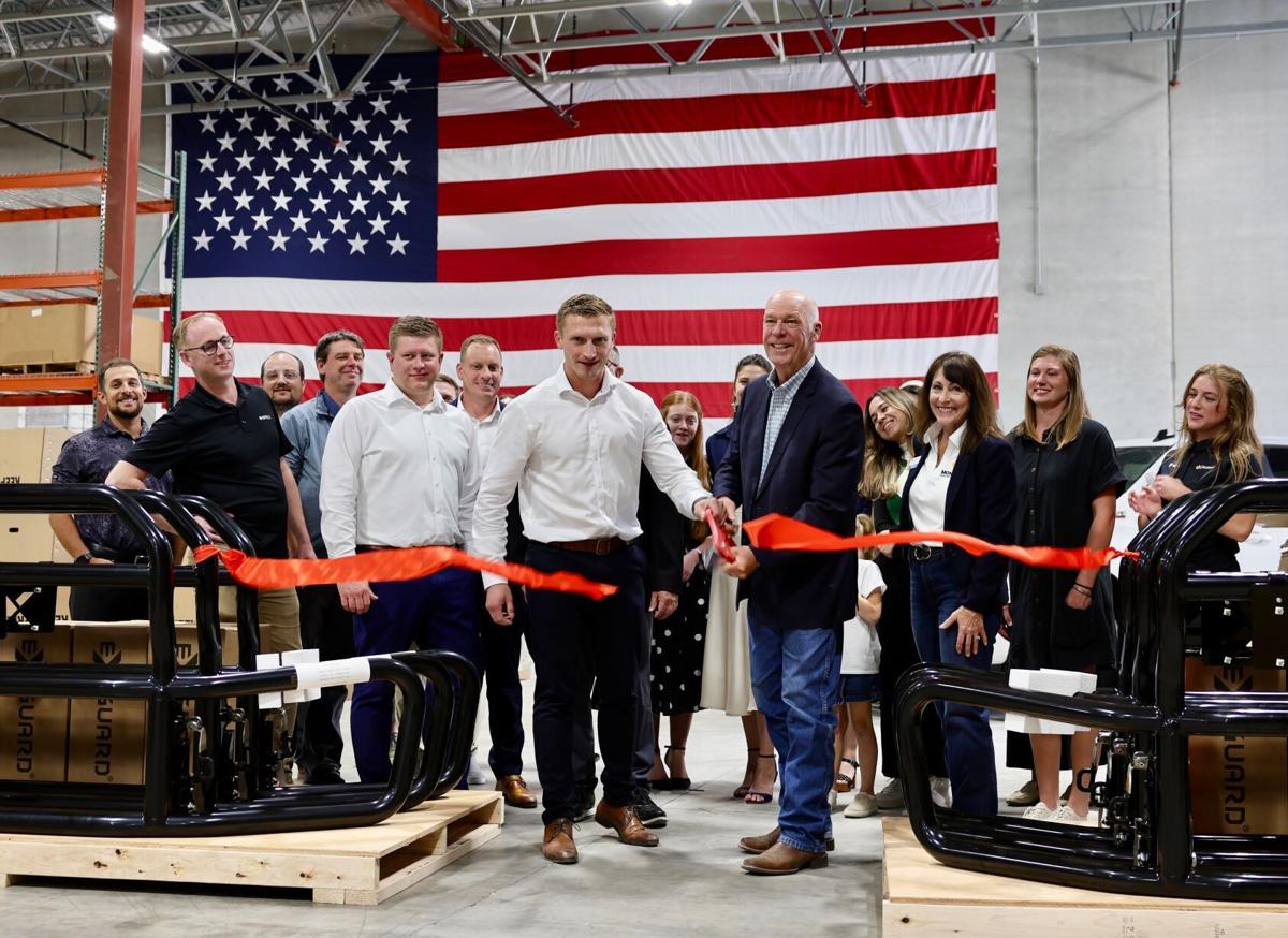 Governor Gianforte Cuts Ribbon on Ex-Guard Manufacturing Facility in Kalispell