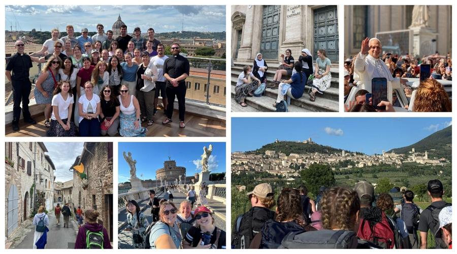 Students Deepen Their Faith on Pilgrimage to Rome and Assisi
