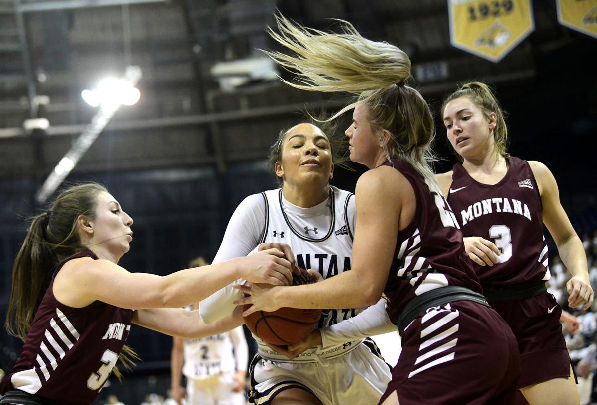 Montana State Women S Basketball Team Downs Montana To Claim Share