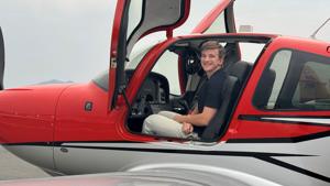 Teen attempts to set record as youngest solo pilot to fly across lower 48 states to raise money for Helena College