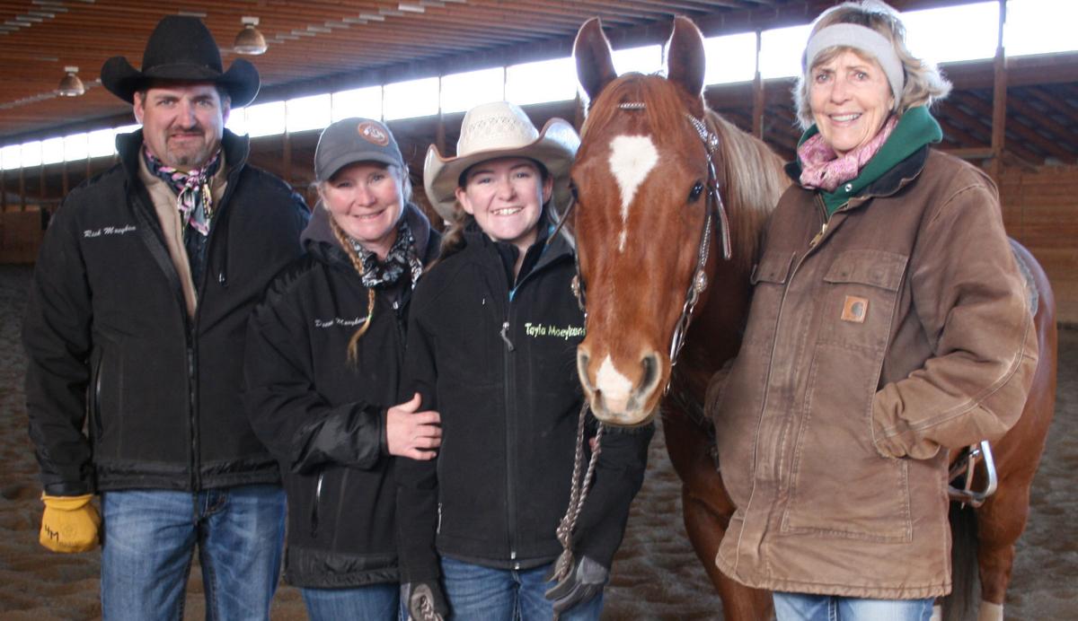 Winning Combination Three Forks Rider Butte Horse Headed To National Semi Finals Local Mtstandard Com