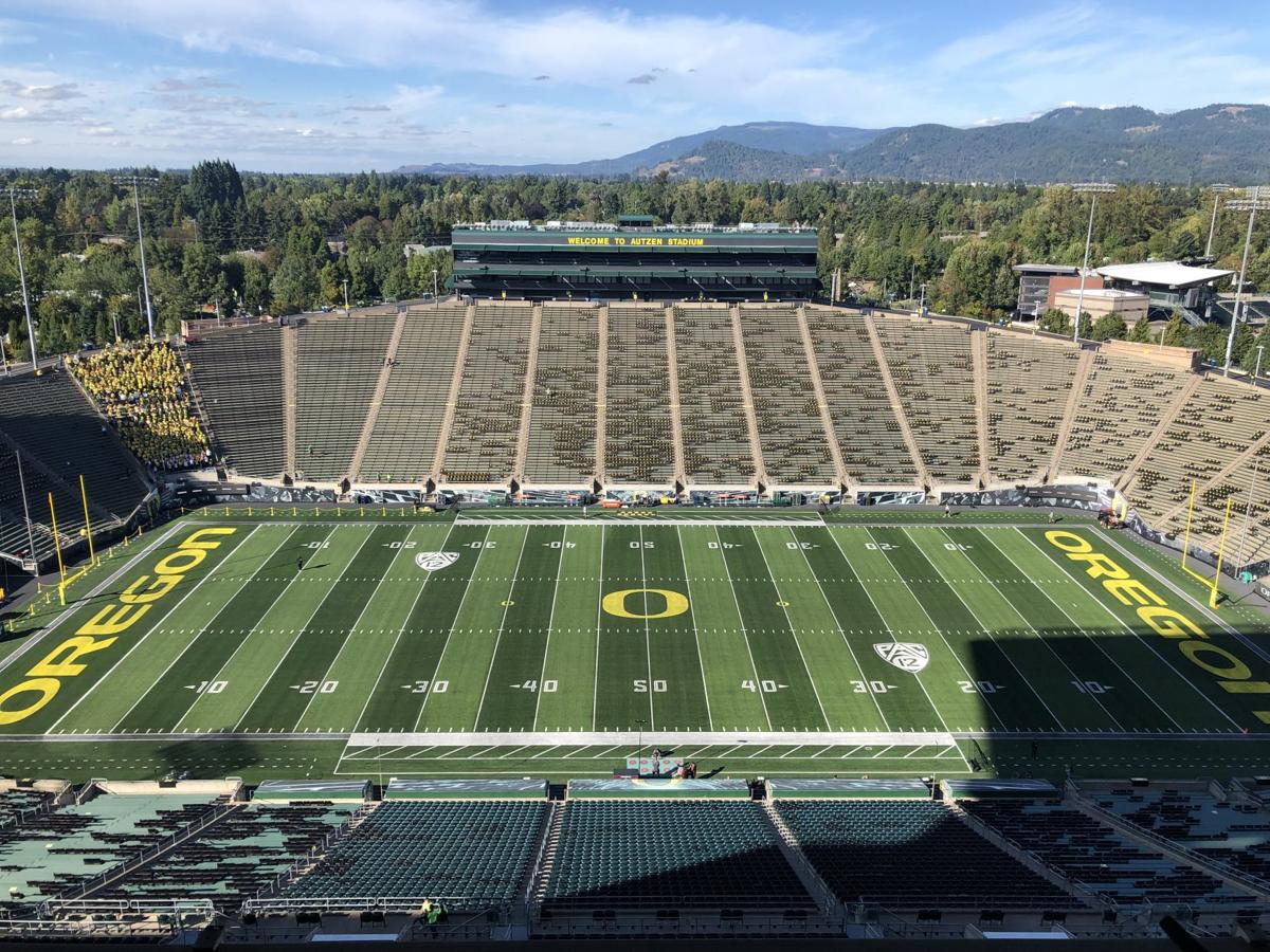Oregon Autzen Stadium pregame