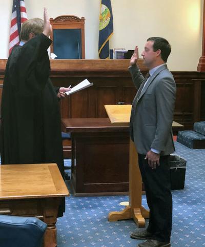 Fredrickson sworn in