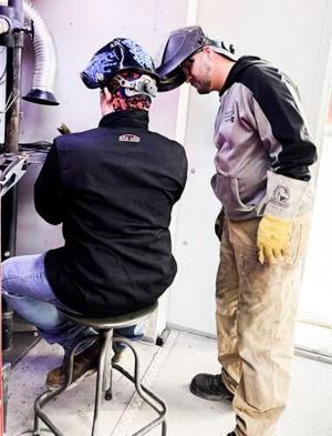 Dawson Community College completes rapid welding training for 14 laid off at Sidney Sugars