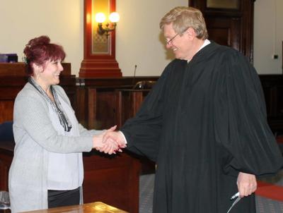 Interim coroner sworn in
