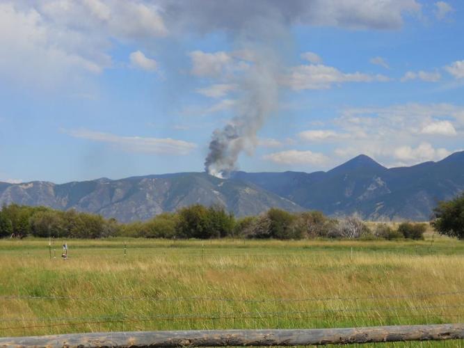 tobacco roots fire Tobacco Root Mountains wildfire grows to 52 acres; see video