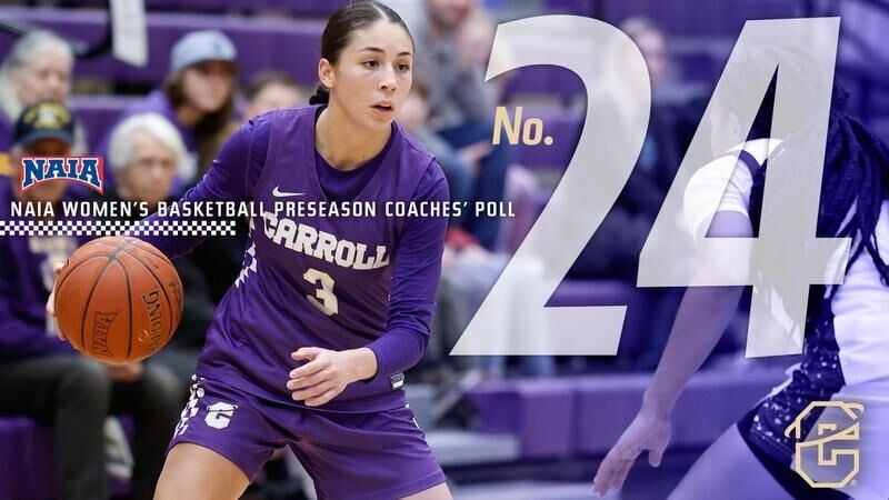 Carroll Women Begin Year at No. 24 in NAIA Preseason Poll