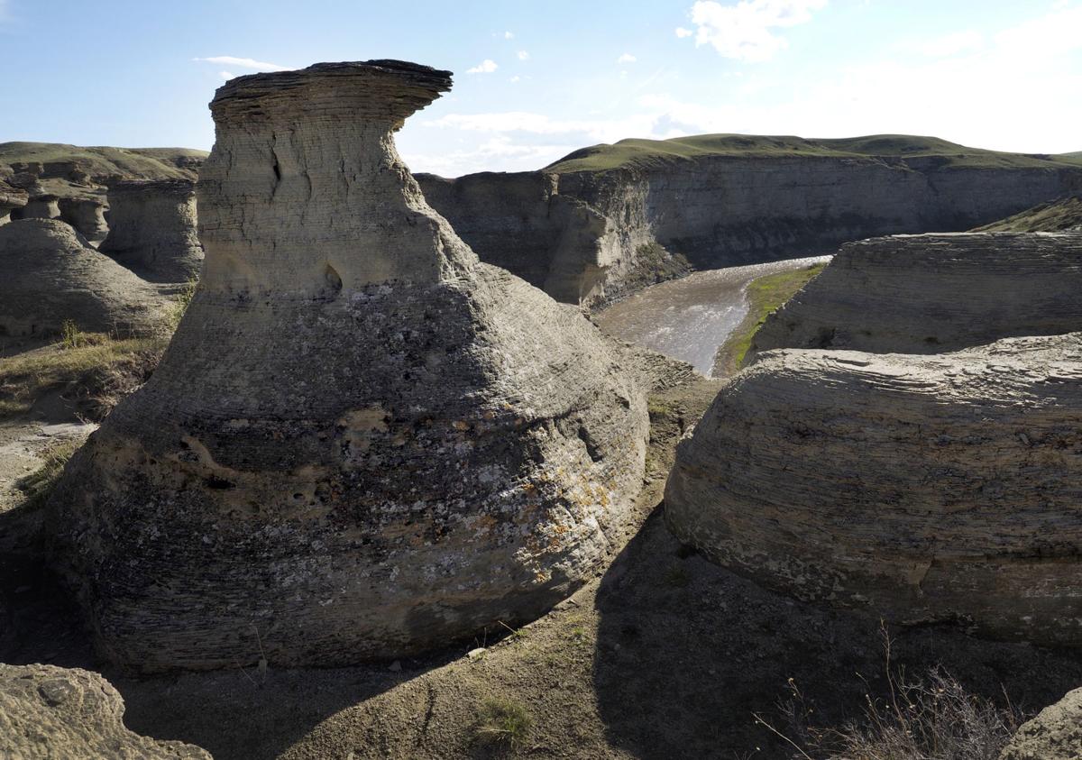 On the edge of wonder Valier Rock City hoodoos mark passage of time